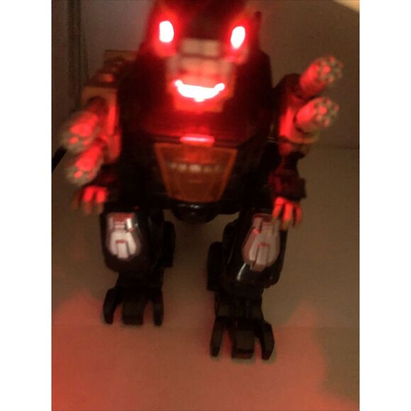 Happy Kid 2006 Toy Battery Operated Robot Dinosaur Action Robot 8". W/ Lights - Picture 15 of 15